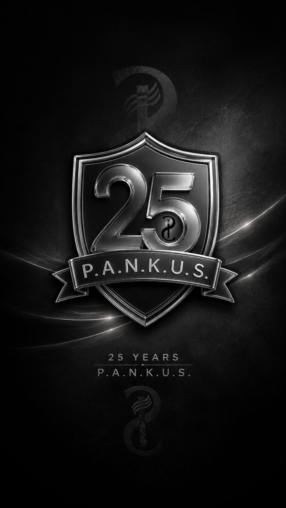 Dark mode P.A.N.K.U.S. 25-Year Anniversary wallpaper preview